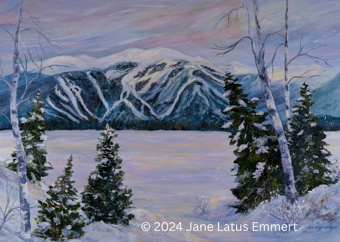 painting of Big Mountain