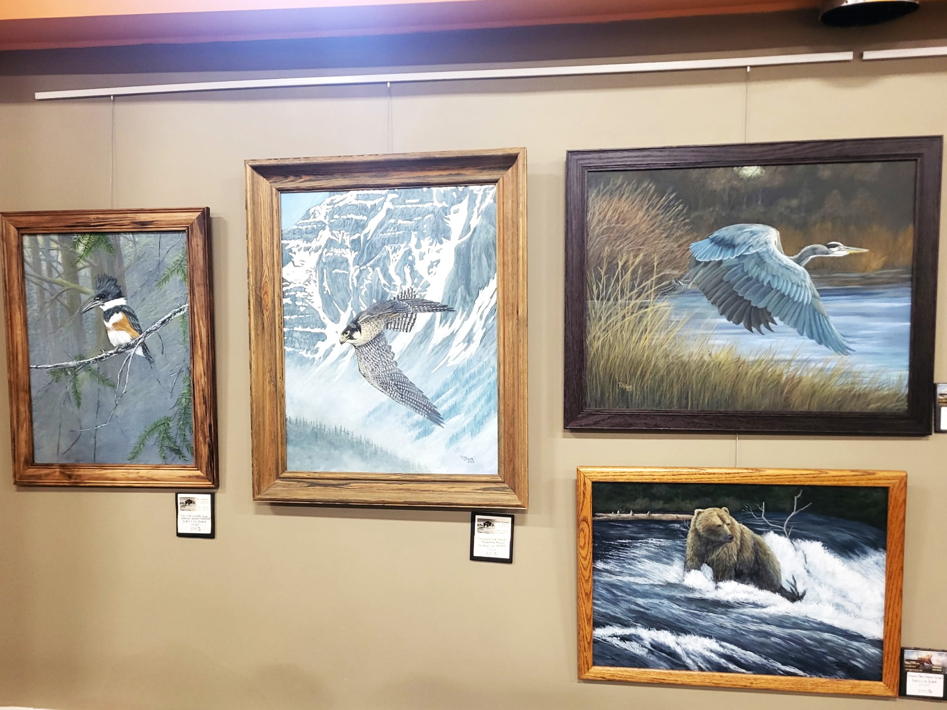 Photo of Tome Robert's exhibit