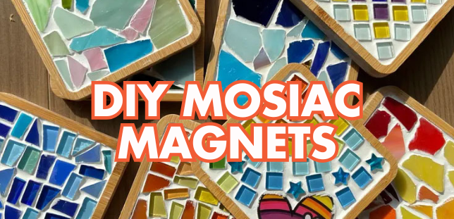 Teen DIY Mosiac Magnets graphic