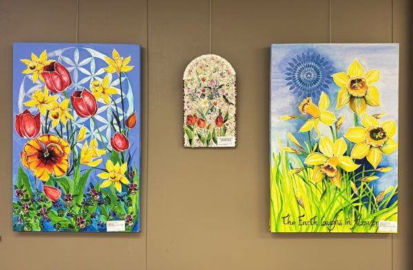 Photo of Layah Cottonwood's exhibit